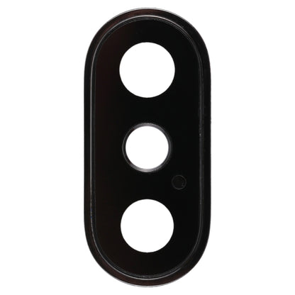 iPhone XS / XS Max Back Camera Bezel & Lens Cover Replacement (Black) - Quality Checked, Professional Install Recommended