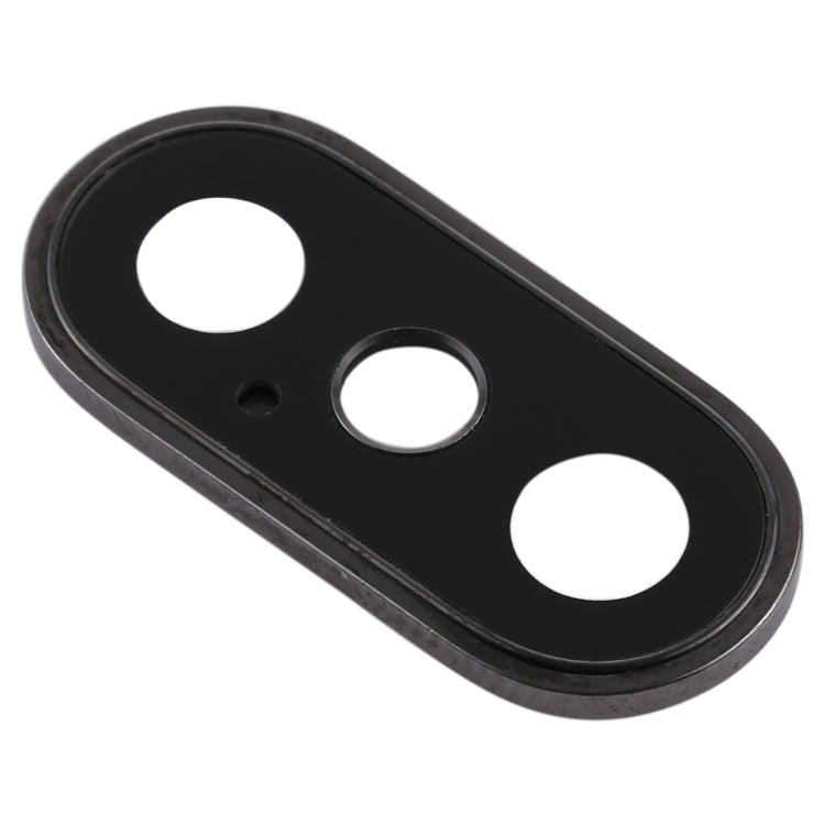 iPhone XS / XS Max Back Camera Bezel & Lens Cover Replacement (Black) - Quality Checked, Professional Install Recommended