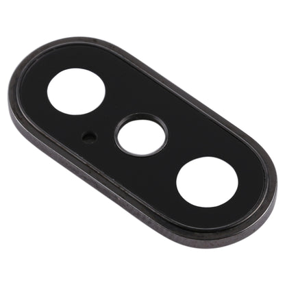 iPhone XS / XS Max Back Camera Bezel & Lens Cover Replacement (Black) - Quality Checked, Professional Install Recommended