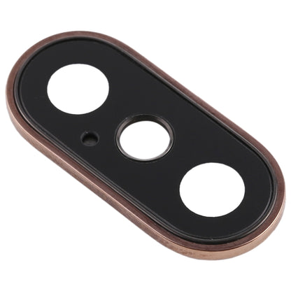Gold Back Camera Bezel & Lens Cover Replacement for iPhone XS / XS Max - Compatible & Quality Checked
