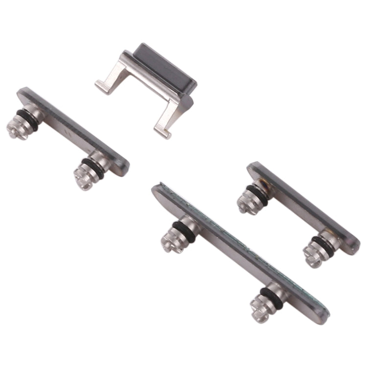 Replacement Side Keys (Power, Volume, Mute) for iPhone XS / XS Max - High Quality (Black)