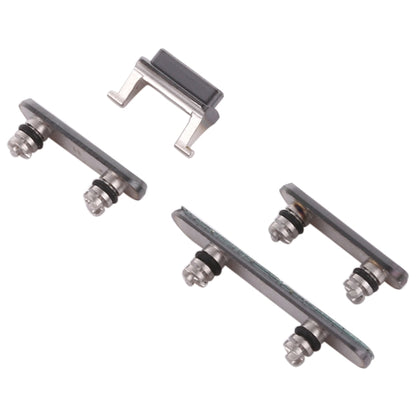 Replacement Side Keys (Power, Volume, Mute) for iPhone XS / XS Max - High Quality (Black)
