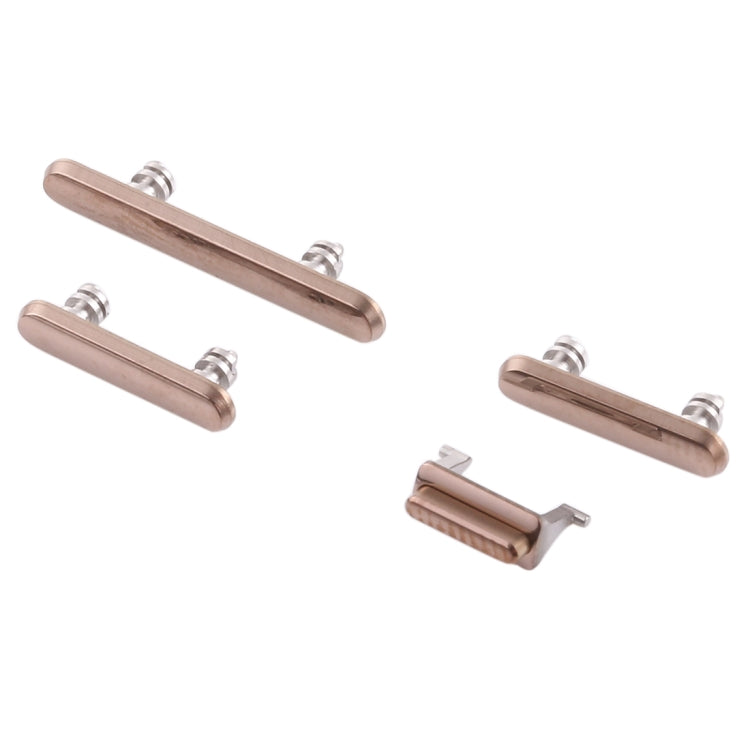 Replacement Side Keys (Power, Volume, Mute) for iPhone XS / XS Max - Gold Edition