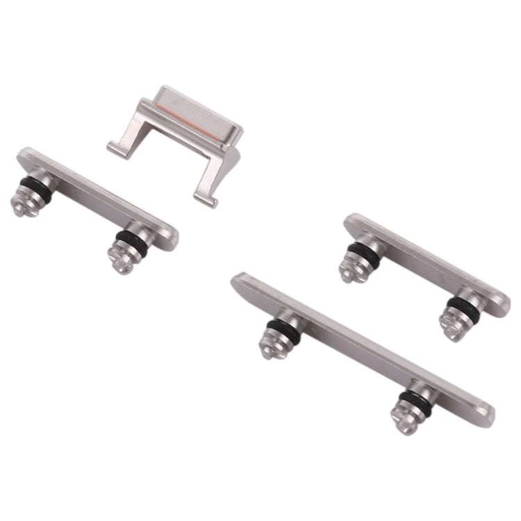 High-Quality Side Keys Replacement (Power, Volume, Mute) for iPhone XS / XS Max - White