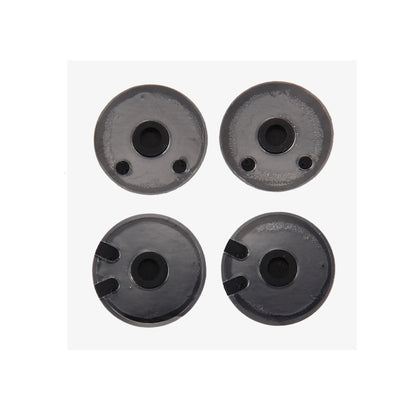 4-Pack Bottom Case Rubber Mats for MacBook Air 11.6"/13.3" (2010-2015) - A1465/A1370 (Black)