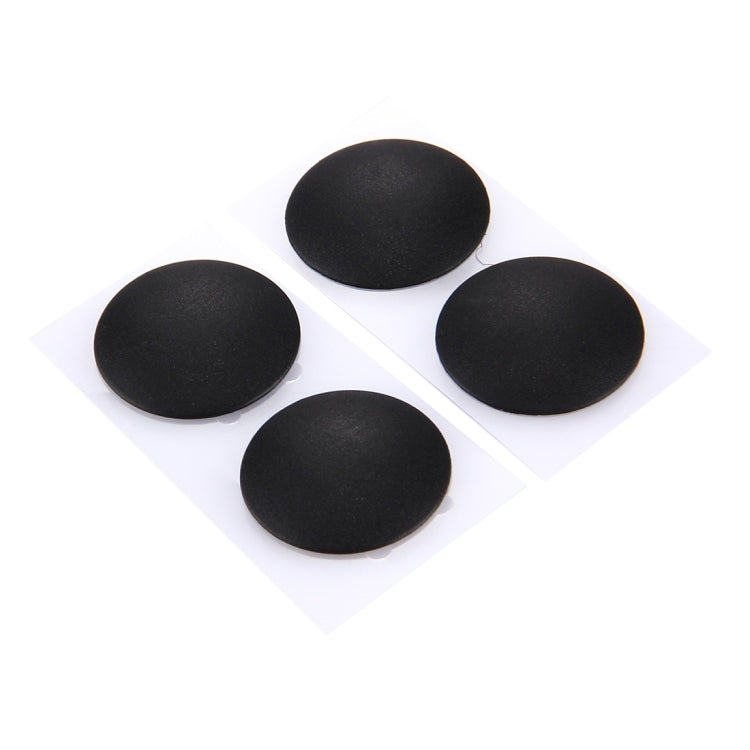 4-Pack Bottom Case Rubber Mats for MacBook Air 11.6"/13.3" (2010-2015) - A1465/A1370 (Black)