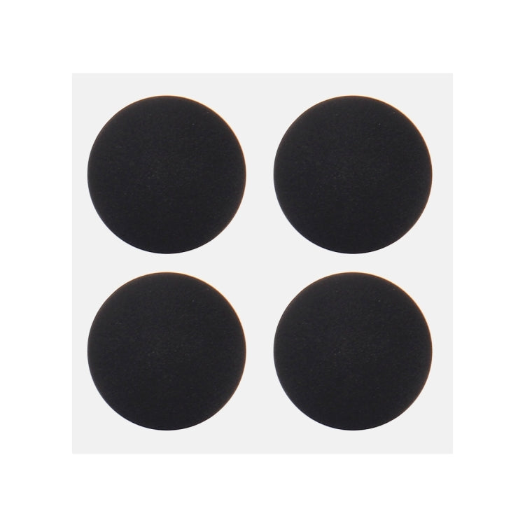 4 PCS Black Bottom Case Rubber Mats for MacBook Pro Retina 13.3"/15.4" (2012-Early 2015) A1398/A1425/A1502