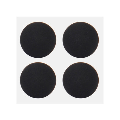 4 PCS Black Bottom Case Rubber Mats for MacBook Pro Retina 13.3"/15.4" (2012-Early 2015) A1398/A1425/A1502
