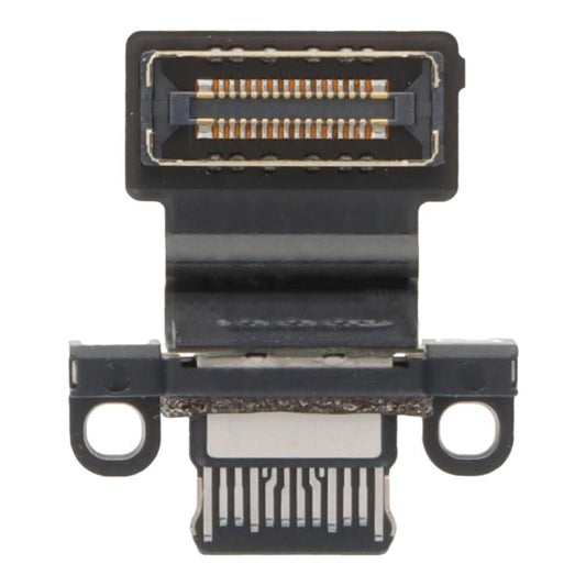 Replacement Charging Port Flex Cable for MacBook Air M3 13 inch A3113 (2024) - Compatible with Model 821-04807-A (Black)