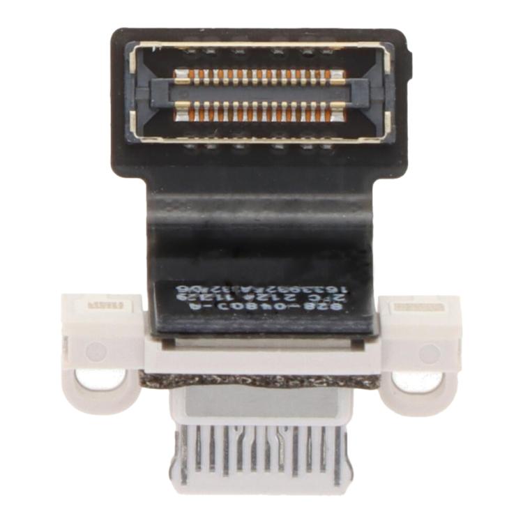 Replacement Charging Port Flex Cable for MacBook Air M3 13" A3113 (2024) - Silver, Compatible Parts