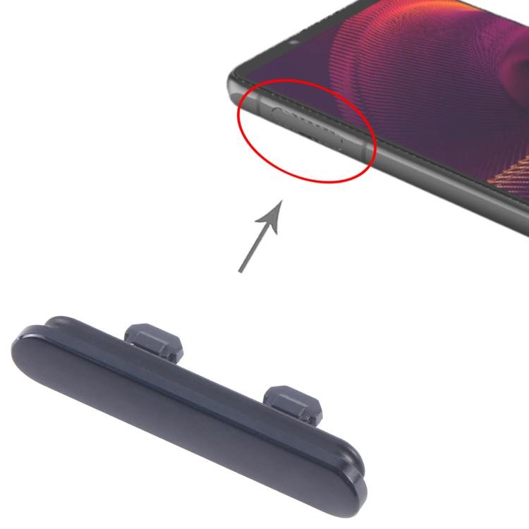 Original Dustproof SIM Card Cap for Sony Xperia 5 III (Black) - Perfect Replacement, Professional Installation Recommended