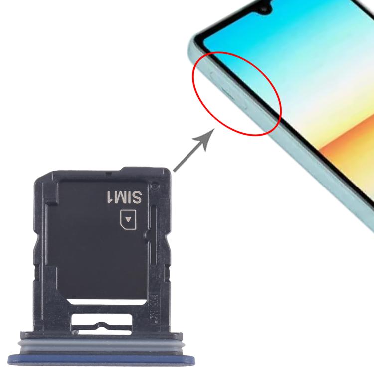 Replacement SIM & Micro SD Card Tray for Sony Xperia Ace III (Blue) - Fully Compatible, Quality Checked