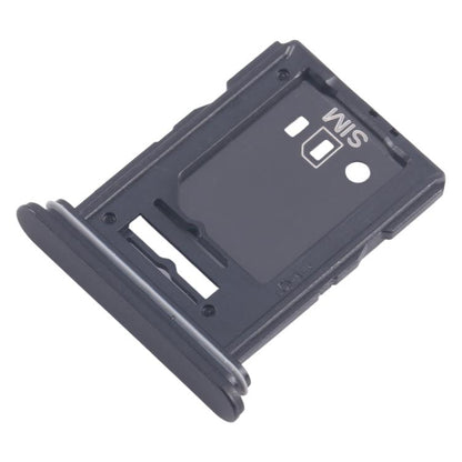 Sony Xperia 10 VI SIM & Micro SD Card Tray Replacement (Black) - Compatible & Professionally Checked