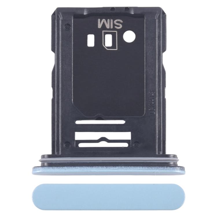 Sony Xperia 10 VI SIM & Micro SD Card Tray Replacement (Blue) - Compatible, Quality Checked