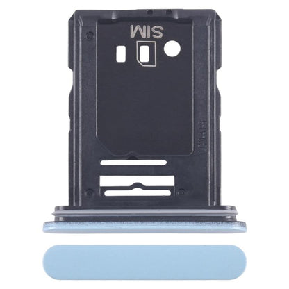 Sony Xperia 10 VI SIM & Micro SD Card Tray Replacement (Blue) - Compatible, Quality Checked