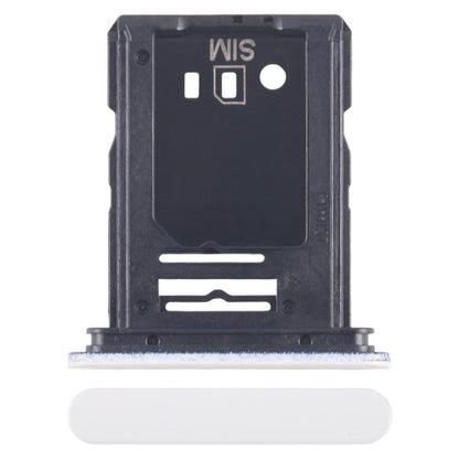 Sony Xperia 10 VI SIM & Micro SD Card Tray Replacement (White) - Fully Compatible & Tested