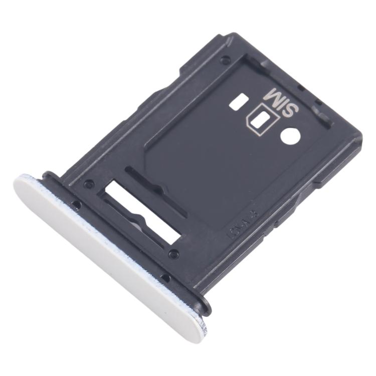 Sony Xperia 10 VI SIM & Micro SD Card Tray Replacement (White) - Fully Compatible & Tested