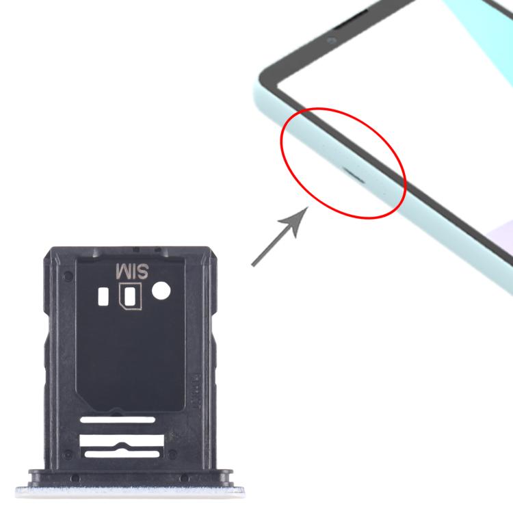 Sony Xperia 10 VI SIM & Micro SD Card Tray Replacement (White) - Fully Compatible & Tested