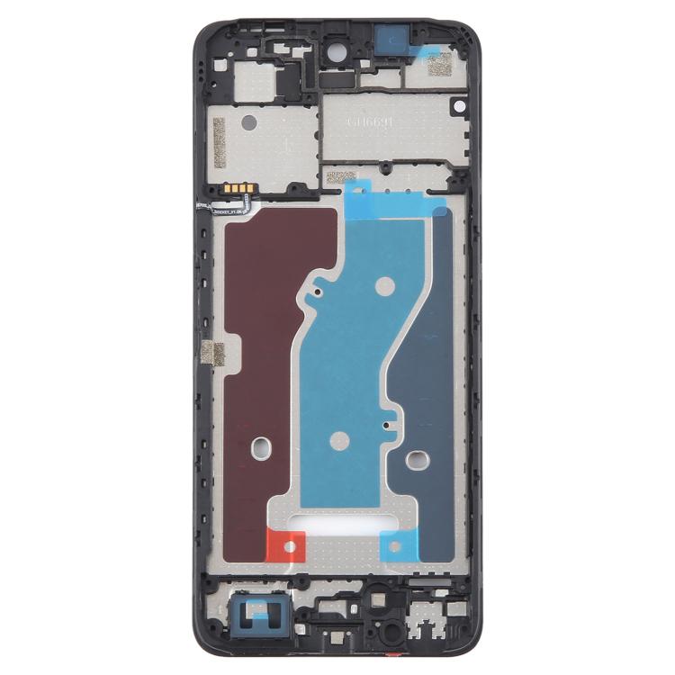 ZTE Blade A75 4G / V60 Black Front Housing LCD Frame Bezel Plate Replacement Part