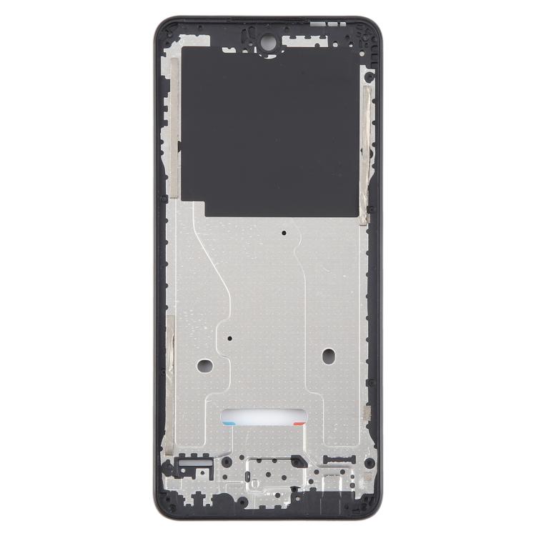 ZTE Blade A75 4G / V60 Black Front Housing LCD Frame Bezel Plate Replacement Part