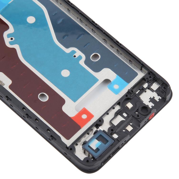 ZTE Blade A75 4G / V60 Black Front Housing LCD Frame Bezel Plate Replacement Part