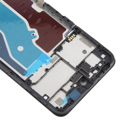 ZTE Blade A75 4G / V60 Black Front Housing LCD Frame Bezel Plate Replacement Part