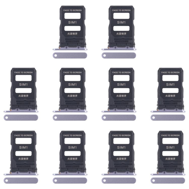 Xiaomi 15 5G Original SIM Card Tray Set - 10pcs Replacement SIM Card Trays (Blue) for Seamless Fit
