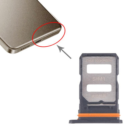 Xiaomi Redmi Turbo 4 Original SIM Card Tray Set - 10pcs (Black) for Replacement & Repair