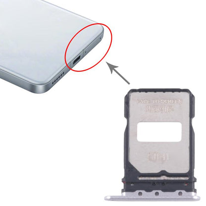 Xiaomi Redmi K80 Pro - 10pcs Original SIM Card Tray Set (Silver) for Replacement & Repair