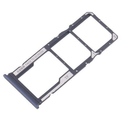 Original SIM Card Tray Set for Xiaomi Redmi 14C 4G - 10pcs (Includes SIM & Micro SD Card Trays, Blue)