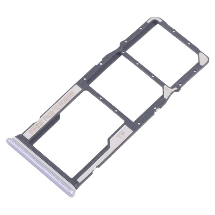 Xiaomi Redmi 14C 4G Original SIM Card Tray Set - 10pcs (Includes SIM & Micro SD Card Trays, Purple)