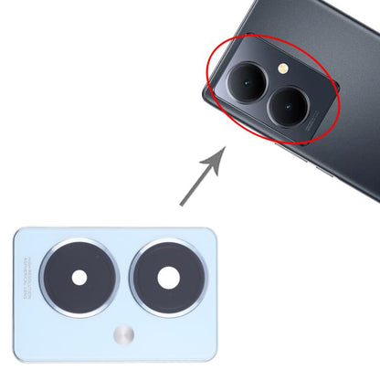 Original Rear Camera Lens Cover for vivo Y78+ 5G (Blue) - Replacement Part, Professional Installation Recommended