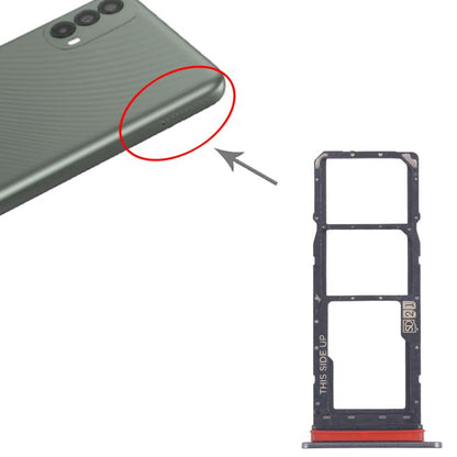 Original Grey SIM Card Tray Set for Motorola Moto E30 - 10pcs SIM & Micro SD Card Trays (Replacement)
