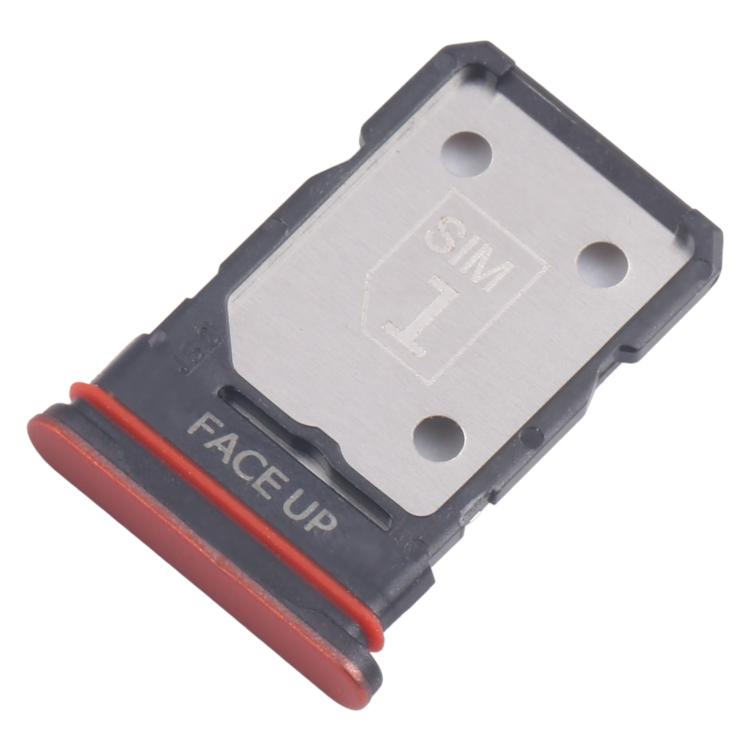 Original SIM Card Tray Set for Motorola Edge 50 Neo - 10pcs Replacement (Red)
