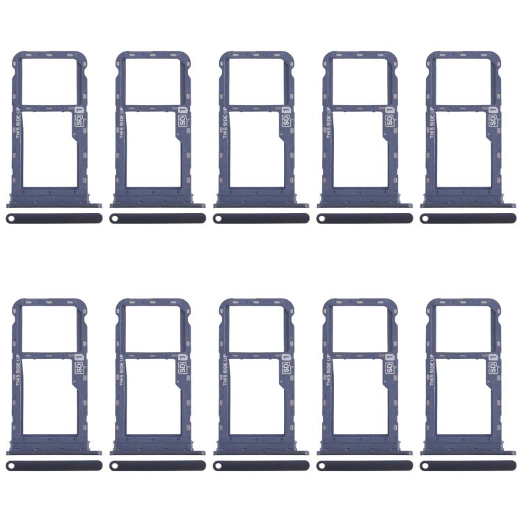 Motorola Moto G60s SIM + Micro SD Card Tray Replacement (Blue) - Original 10pcs for XT2133-2/XT2133-1
