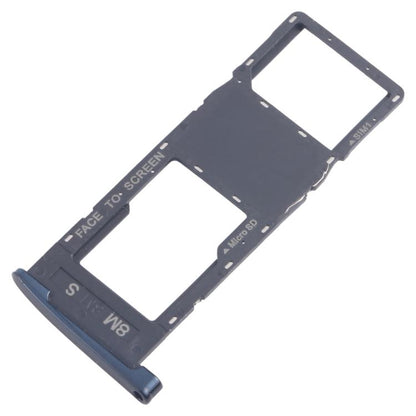 Original SIM and Micro SD Card Tray (Black) for Motorola Moto G6 Plus - 10pcs Replacement Set