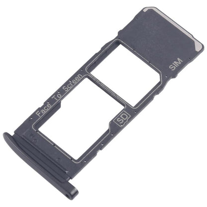 Motorola Moto G7 Plus - 10pcs Original SIM & Micro SD Card Tray (Black) - Replacement Part