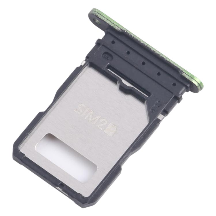 Original SIM Card Tray Set for Motorola Edge 50 Fusion (Green) - 10pcs Replacement Parts