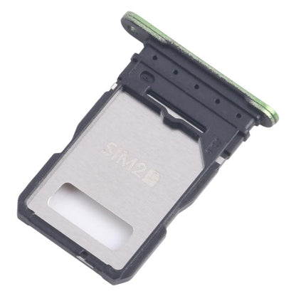 Original SIM Card Tray Set for Motorola Edge 50 Fusion (Green) - 10pcs Replacement Parts