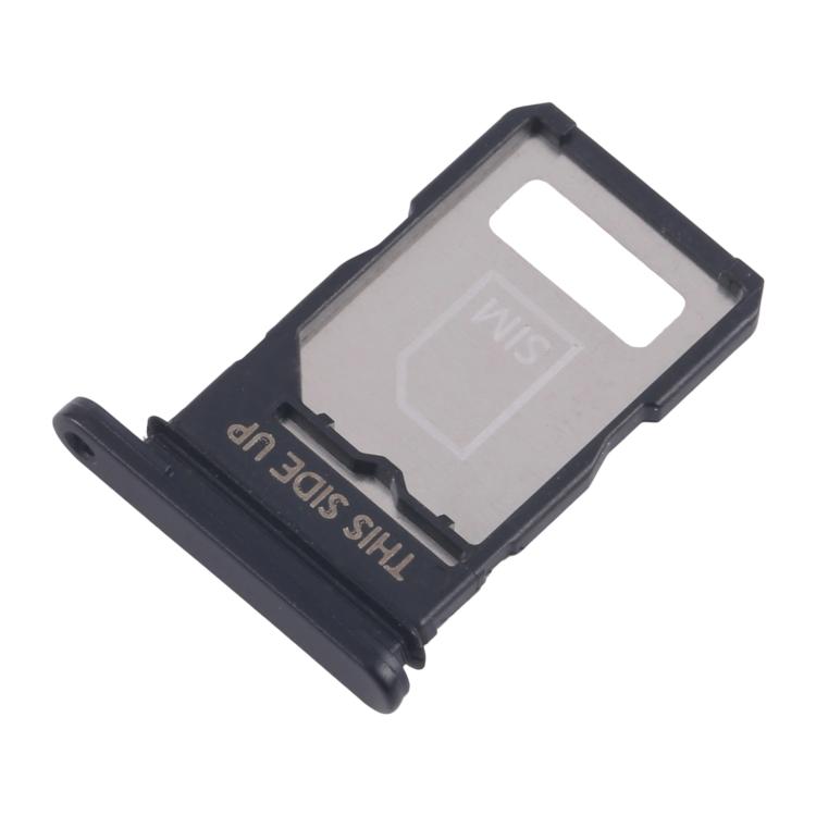 Original SIM Card Tray for Motorola Edge 40 Neo XT2307-1 (Black) - 10pcs Replacement Parts