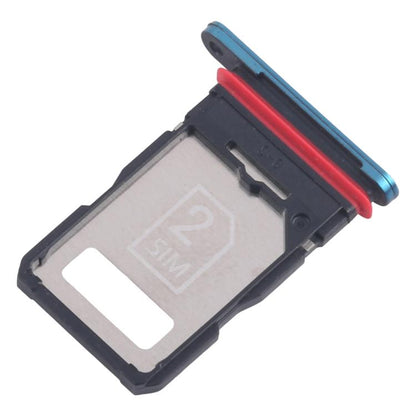 Original SIM Card Tray for Motorola Edge 40 Neo XT2307-1 (Blue) - 10pcs Replacement Parts