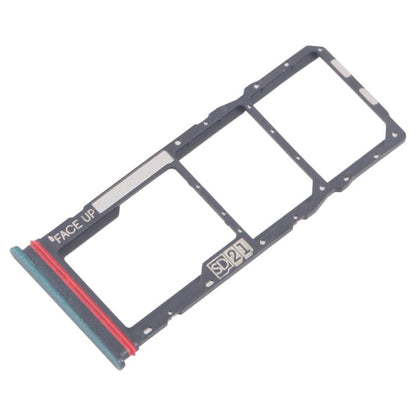Original SIM Card Tray Set for Motorola Moto G04 - 10pcs (Includes SIM & Micro SD Card Trays, Green)