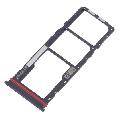 Original SIM Card Tray Set for Motorola Moto G04s - 10pcs (Black) Including SIM & Micro SD Card Trays
