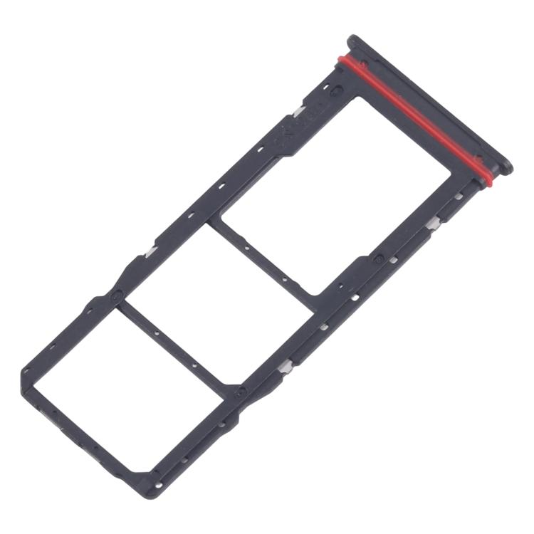 Original SIM Card Tray Set for Motorola Moto G04s - 10pcs (Black) Including SIM & Micro SD Card Trays