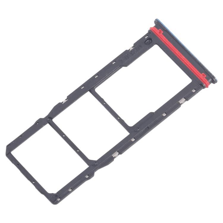 Original SIM Card Tray Set for Motorola Moto G04s - 10pcs (Includes SIM & Micro SD Card Trays, Blue)