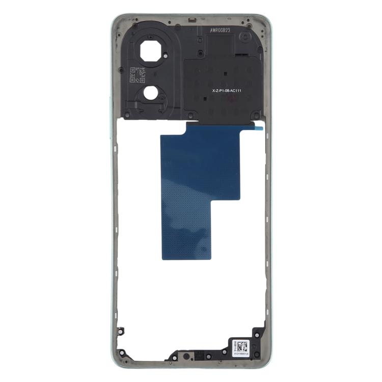 Original Middle Frame Bezel Plate for OPPO A58 4G (CPH2577) - Green Replacement Part