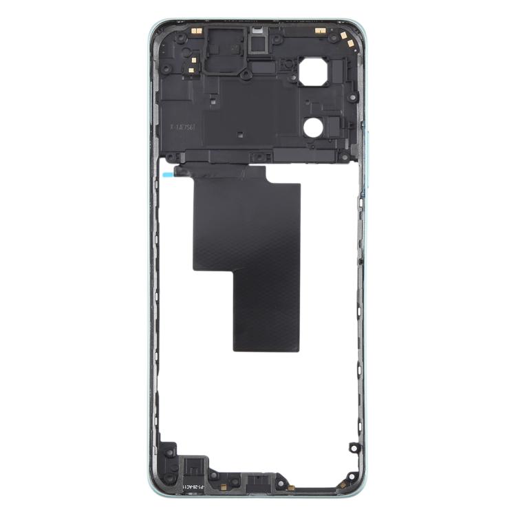 Original Middle Frame Bezel Plate for OPPO A58 4G (CPH2577) - Green Replacement Part