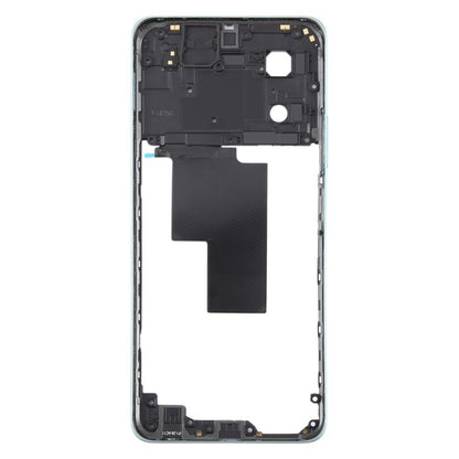 Original Middle Frame Bezel Plate for OPPO A58 4G (CPH2577) - Green Replacement Part