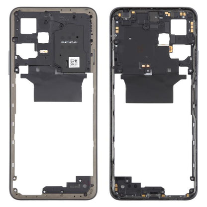 Xiaomi Redmi Note 12 5G Original Black Middle Frame Bezel Plate Replacement - Quality Checked
