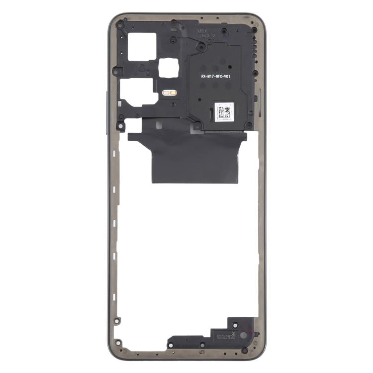 Xiaomi Redmi Note 12 5G Original Black Middle Frame Bezel Plate Replacement - Quality Checked